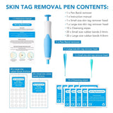 Auto Skin Tag Repair, 2-in-1 Auto Skin Tag Care Kit for Skin Tag ( 2-8mm ), Painless Wart Repair for Most Body Parts