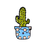 8Styles Potted Plant Enamel Pins Custom Cactus Aloe Brooches Lapel Pin Shirt Bag Catoon Badge Natural Jewelry Gift Kids Friends