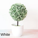 Artificial Plants Bonsai Small Tree Simulation Pot Plants Fake Flowers Table Potted Ornaments Home Decoration Hotel Garden Decor